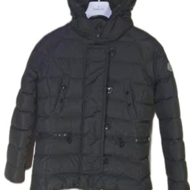 몽클레어 제네브리에 블랙 숏 패딩