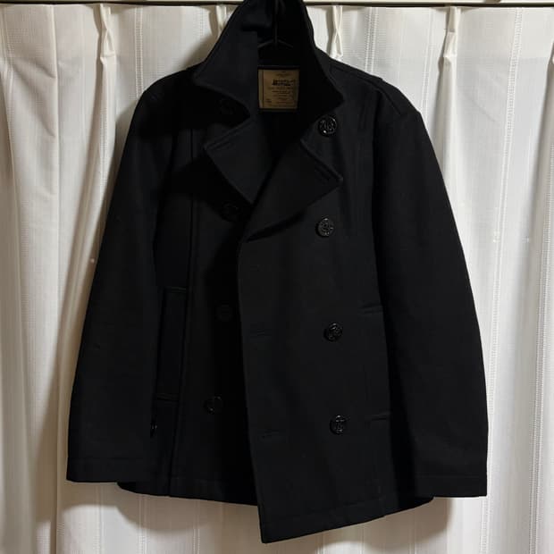 90s 빈티지 피코트 