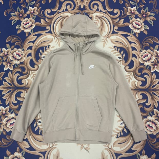 (L)나이키 Nike 클럽 후드티셔츠(베이지)