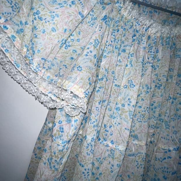Blue flower dress