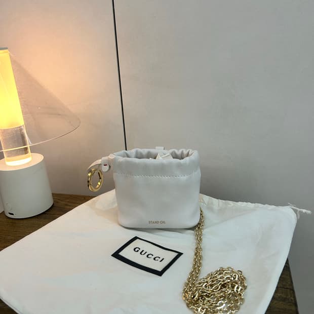 스탠드오일 팡도르 미니백 크림