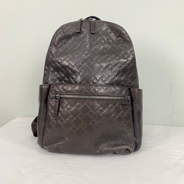 투미 티콘 가죽 백팩  <92>