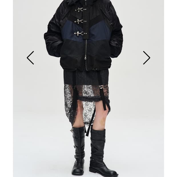 앤더슨벨 유니섹스 노르웨지안 N2B 점퍼 awa690u(BLACK)