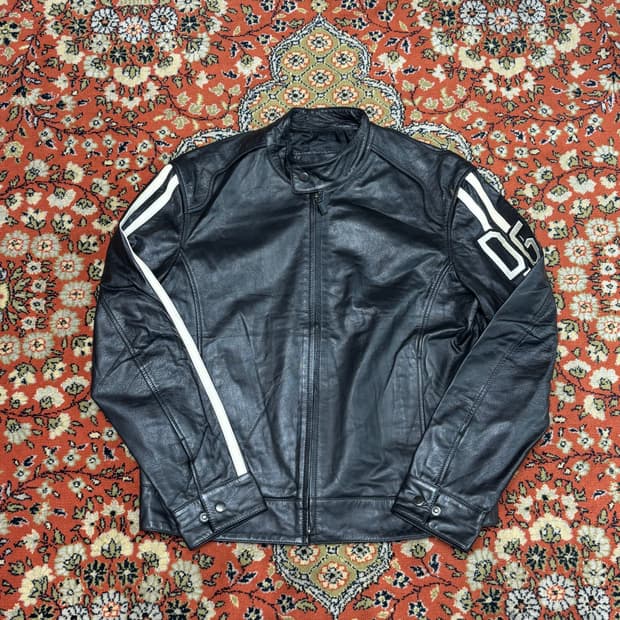 [52] 돌체앤가바나 빈티지 레이싱 라이더 자켓