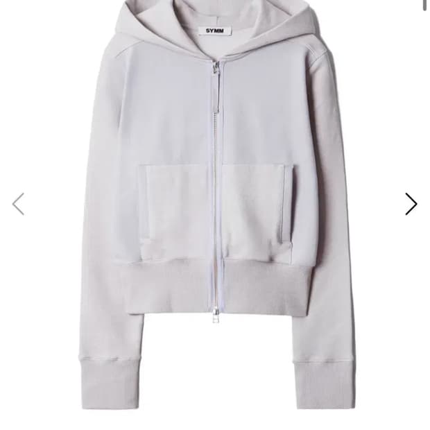 Symm 우먼스 후드집업 1사이즈 W Paneled Zip Hoodie