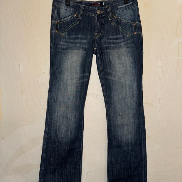 “AFF jeans” Y2k Denim jeans