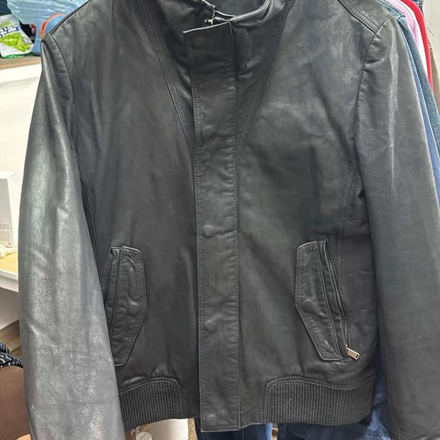 차일드매거진 레더자켓