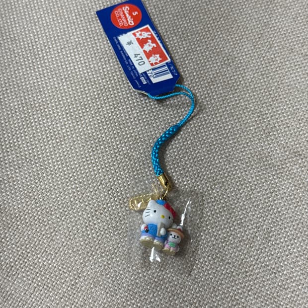 빈티지 키티 키링