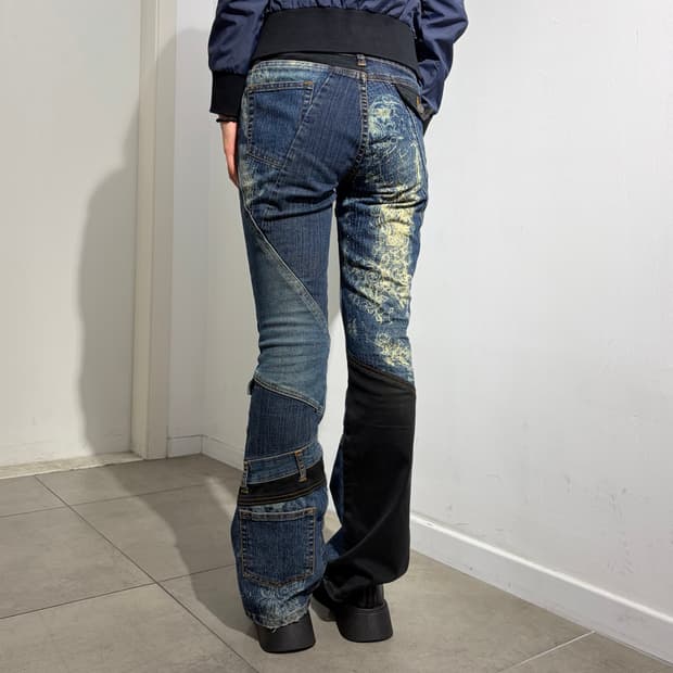 Haphazard Jeans 오리엔탈 부츠컷 데님 팬츠 바지