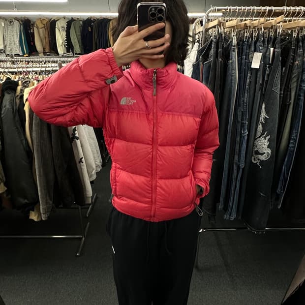 노스페이스 700 구스다운 눕시 패딩