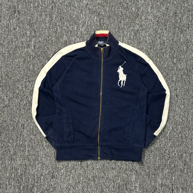 폴로 랄프로렌 빅포니 네이비 집업 S
