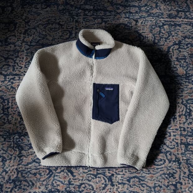 L 파타고니아 레트로X 플리스 후리스 뽀글이 자켓 내츄럴