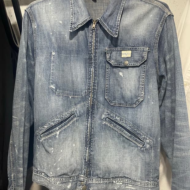 RRL 더블알엘 인디고 데님 자켓 (M)