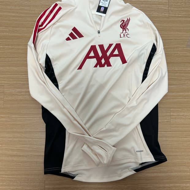 리버풀 아디다스 티로 트레이닝 드릴탑 L 새상품