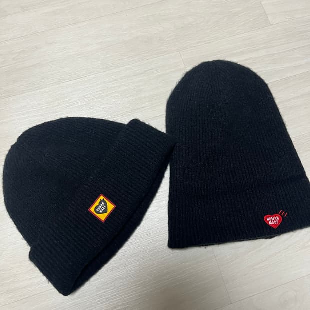 휴먼메이드 비니 블랙