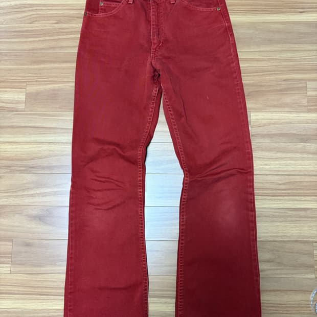 리바이스 517 레드진