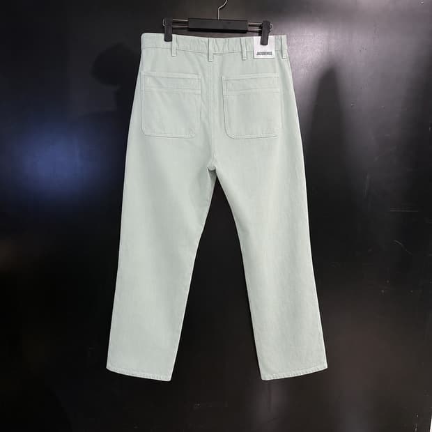 자크뮈스 라이트그린 데님팬츠 20SS
