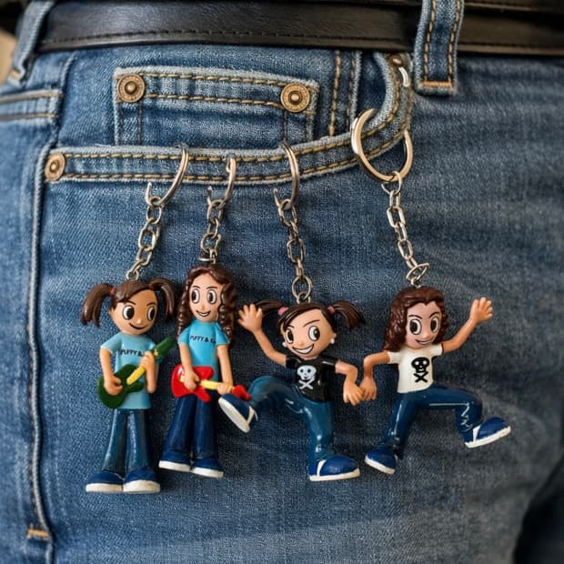 Vintage | PUFFY 키체인 시리즈 4종