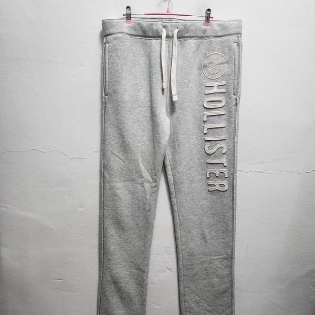 홀리스터 스펠아웃 기모 스웻팬츠 