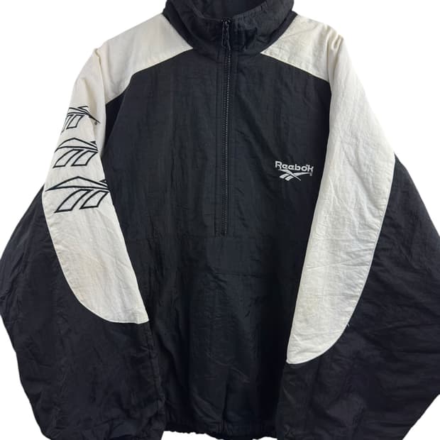 90S REEBOK NYLON HALF ZIP1484