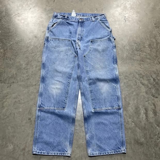 90s 칼하트 더블니 팬츠 B73 DST  36x32 