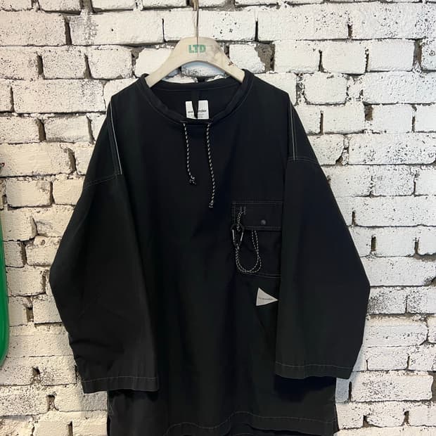 And wander 앤드원더 dry ripstop long fullove