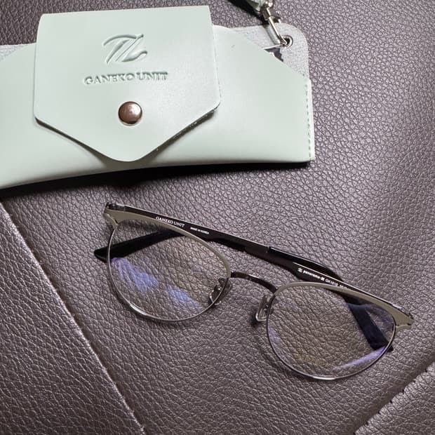 가네코유닛 gk1010 카키색 안경