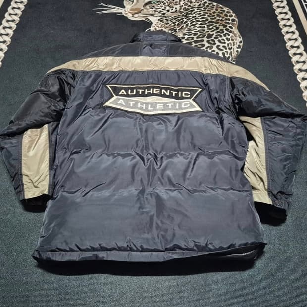 (희귀)90's 나이키 올드스쿨 어센틱 벤치 코트 패딩 L