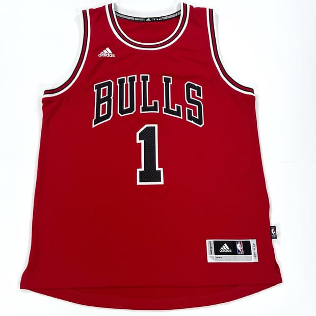 아디다스 nba 시카고불스 데릭로즈 유니폼 