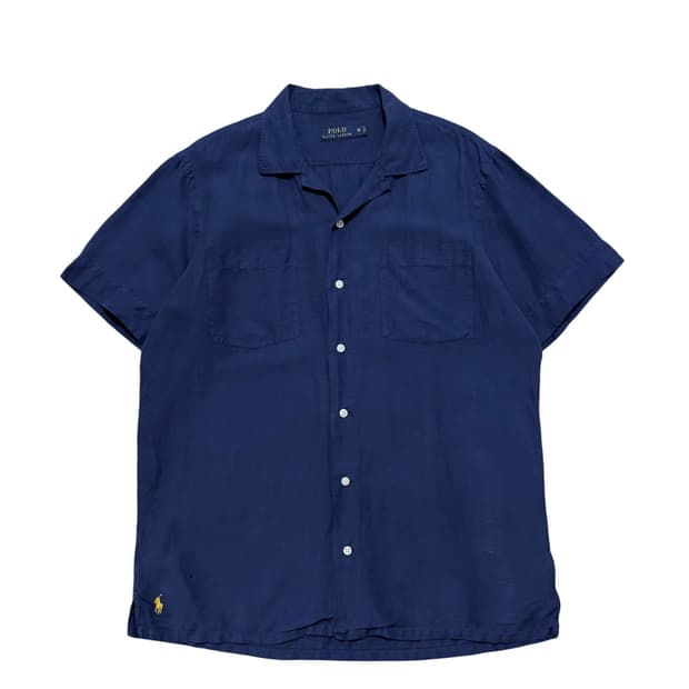 폴로랄프로렌 린넨 하프셔츠