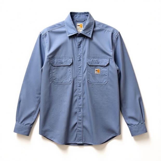 Carhartt 칼하트FR 오리지널 투포켓 워크웨어 셔츠 M