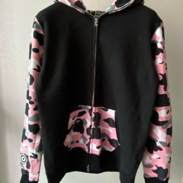 베이프 후드집업 S