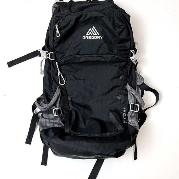 그레고리 18FW 립스탑 테라 30L 블랙 백팩 A1438