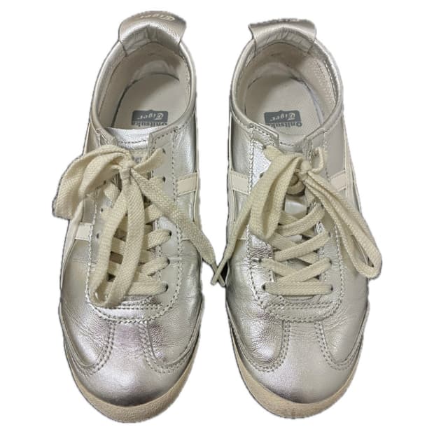 오니츠카 타이거 멕시코 66 실버 오프 화이트