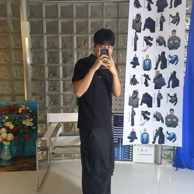 CROSS BONE POLO TEE NVPS-809 크로스본 폴로티