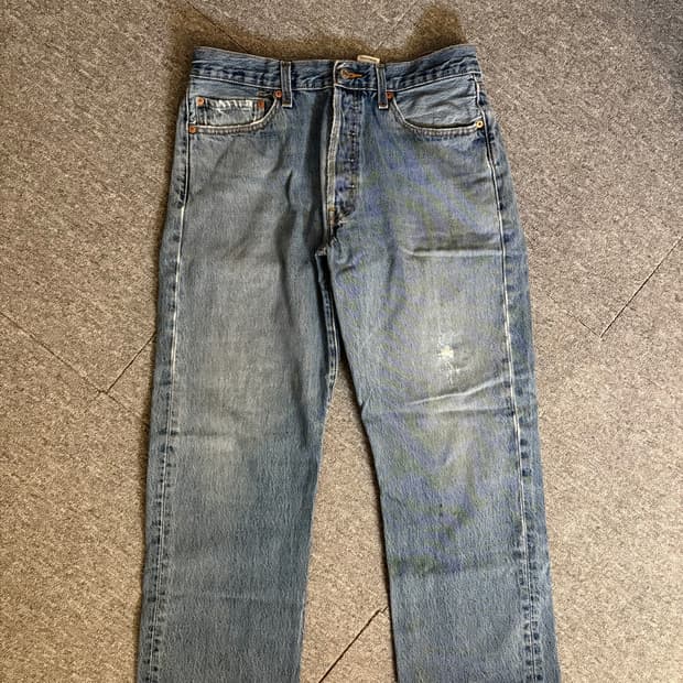 [W34 L32] 리바이스501 데님팬츠/5