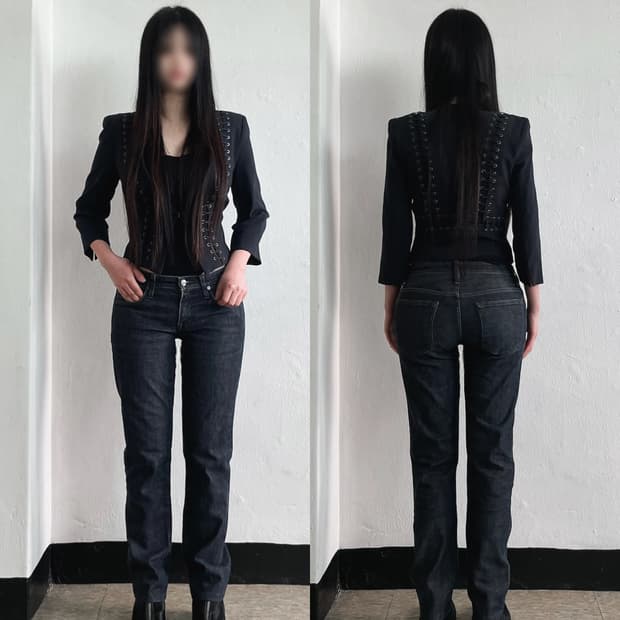 헬무트랭 슬림 스트레이트핏 데님