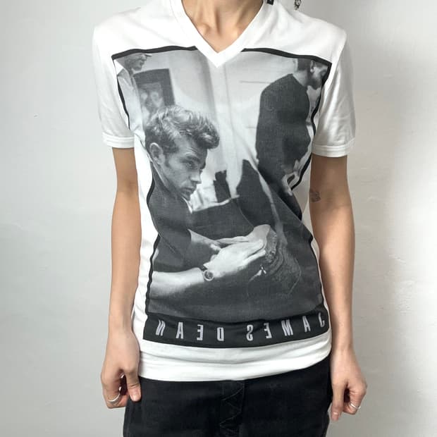 Dolce & Gabbana James Dean Portrait V-Ne