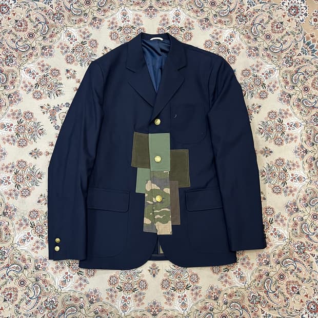 아스페시 a.blue 패치워크 자켓