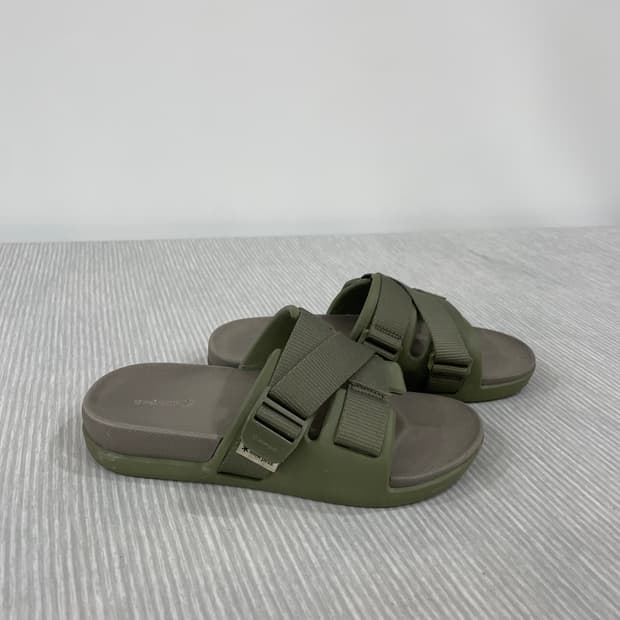 662) 스노우피크 카키 슬라이드 슬리퍼 240mm