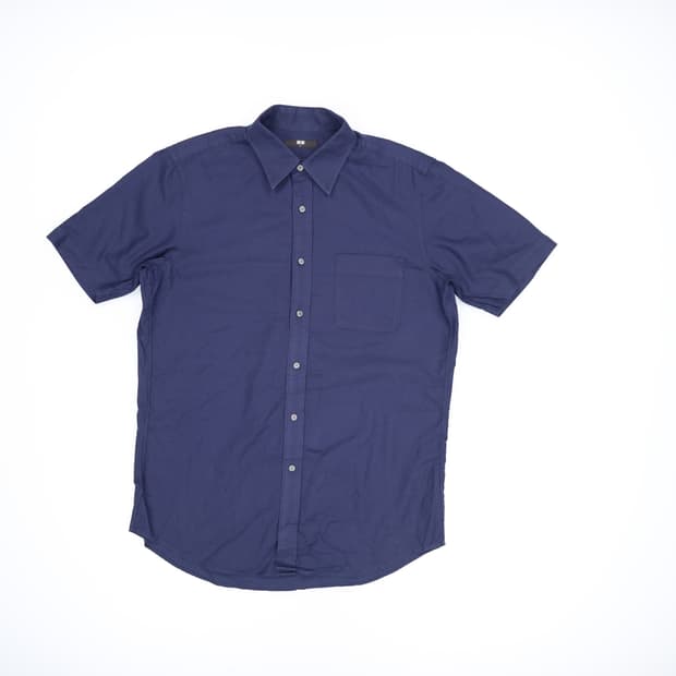 L 유니클로 반팔 셔츠 남방 0227M