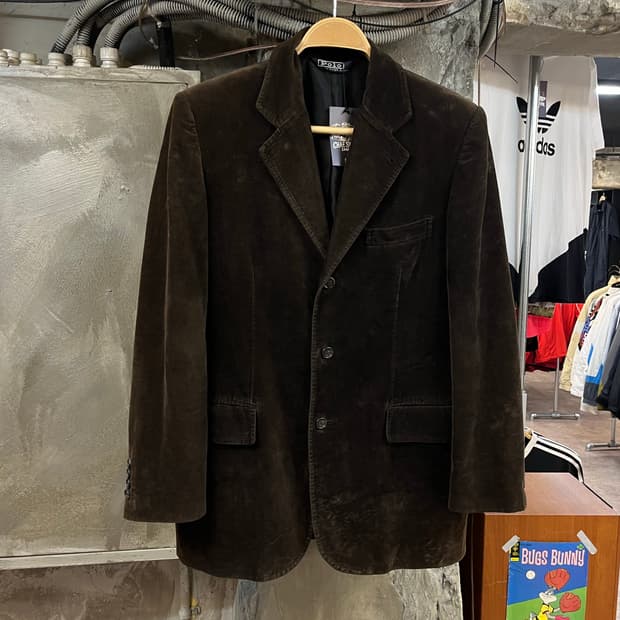 폴로 랄프로렌 벨벳 자켓 브라운 #csz1887