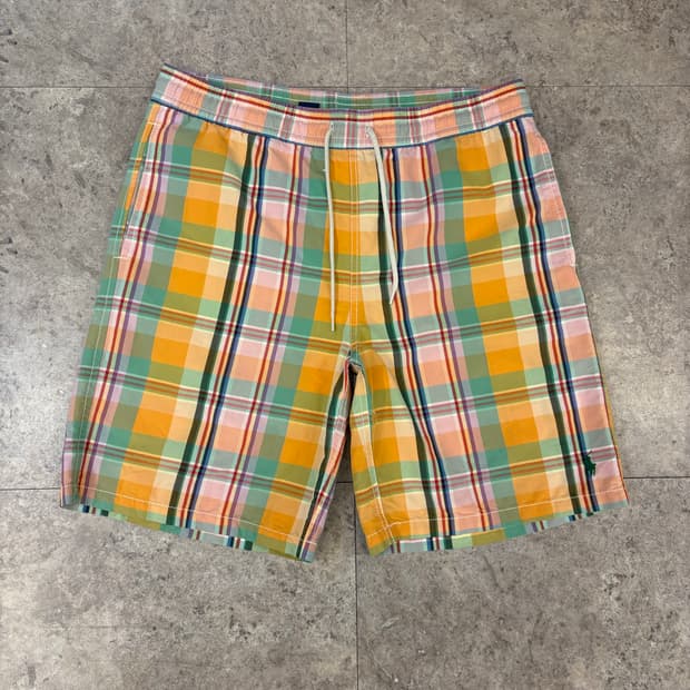 폴로 체크 반바지 #csz22