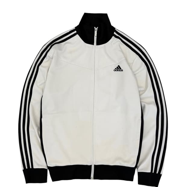 00s 아디다스 트랙탑 화이트 (L)