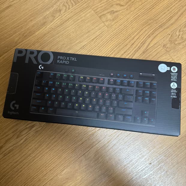 로지텍 PRO X TKL RAPID 키보드