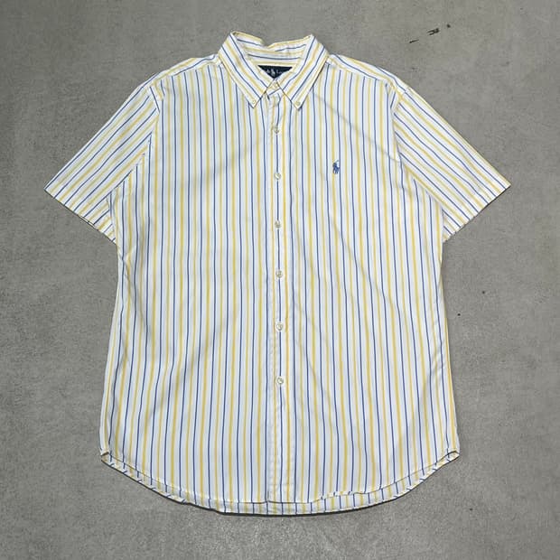 폴로 랄프로렌 스트라이프 하프셔츠 s10612
