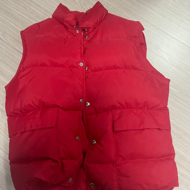 60s 엘엘빈 다운 베스트 레드