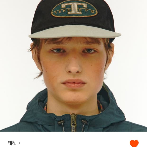테켓 모자 볼캡 Circle Cap Black