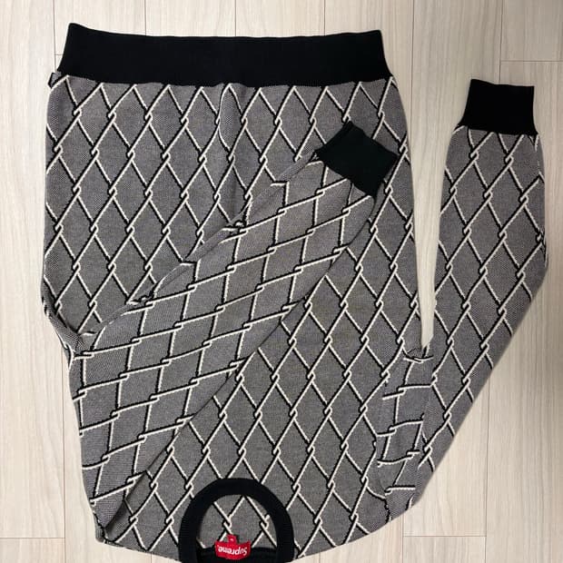 슈프림 14fw 체인링크 스웨터