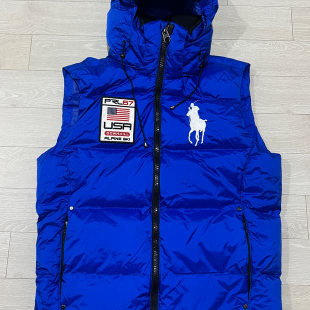 [S] 폴로 랄프로렌 신형 알파인스키 빅포니 패딩 베스트